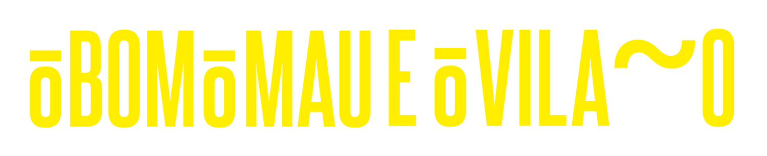 O BOM O MAU E O VILÃO