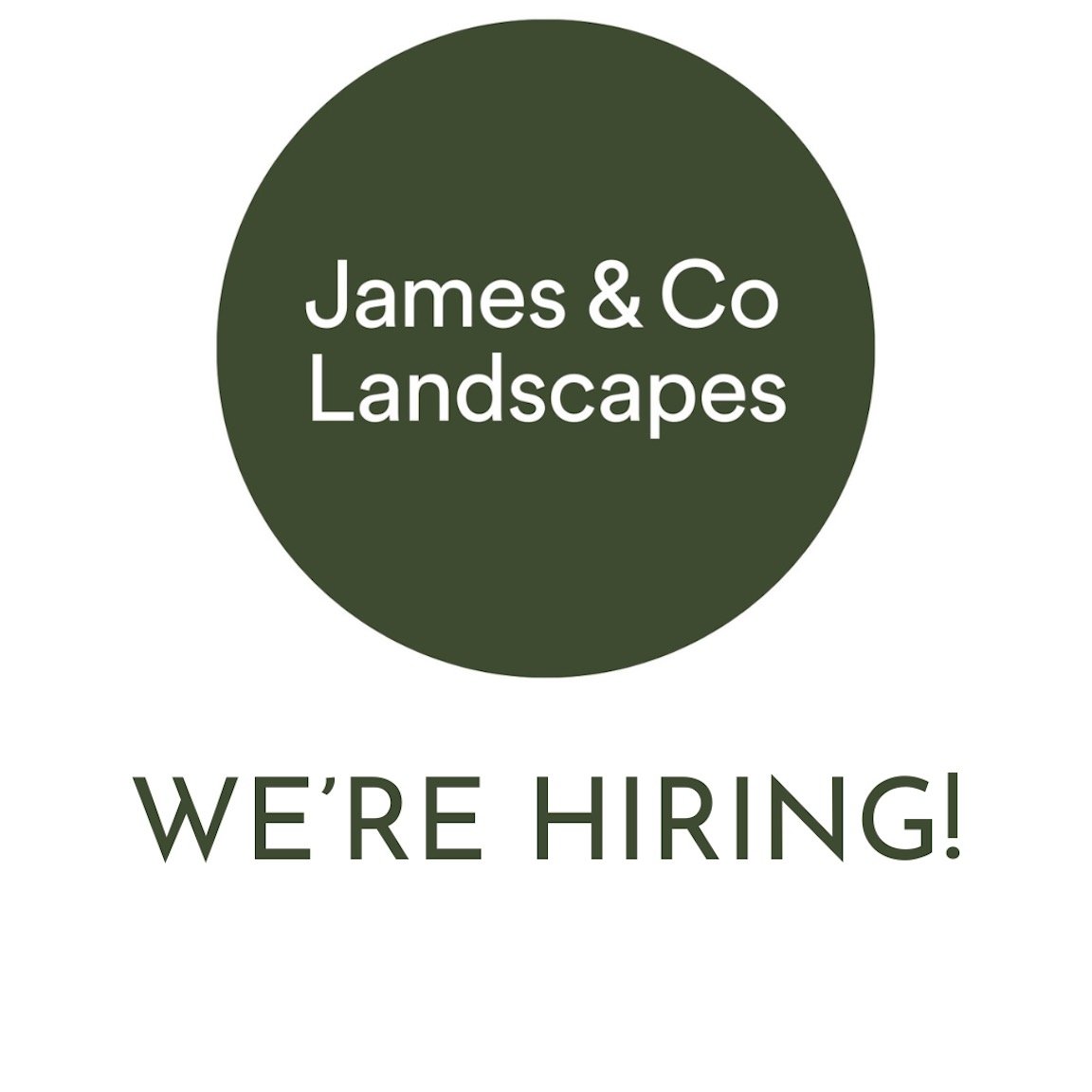 With Spring in the air, we&rsquo;re looking for gardeners to work alongside our planting team on projects all over Cornwall.

Own vehicle essential. Immediate start, flexible hours available.
Please send your CV to hello@jamesandcolandscapes.co.uk an
