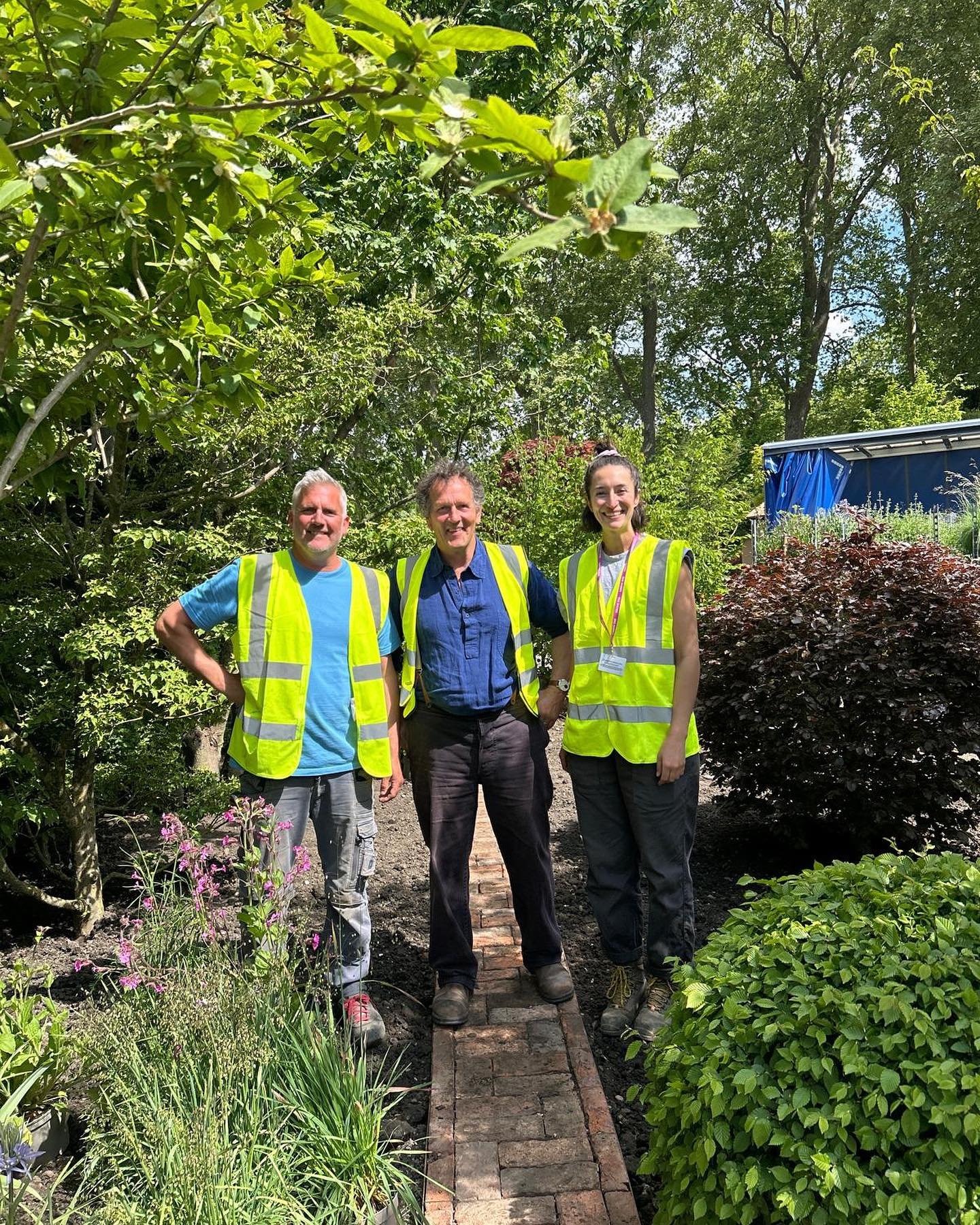 Thrilled to be helping Monty realise his show garden at Chelsea Flower Show this year, supported by Jamie and everyone at Form Plants. Super hot, but brilliant fun! It&rsquo;s a joy to be part of such an amazing team! 
.
.
@themontydon @plantsman_jam