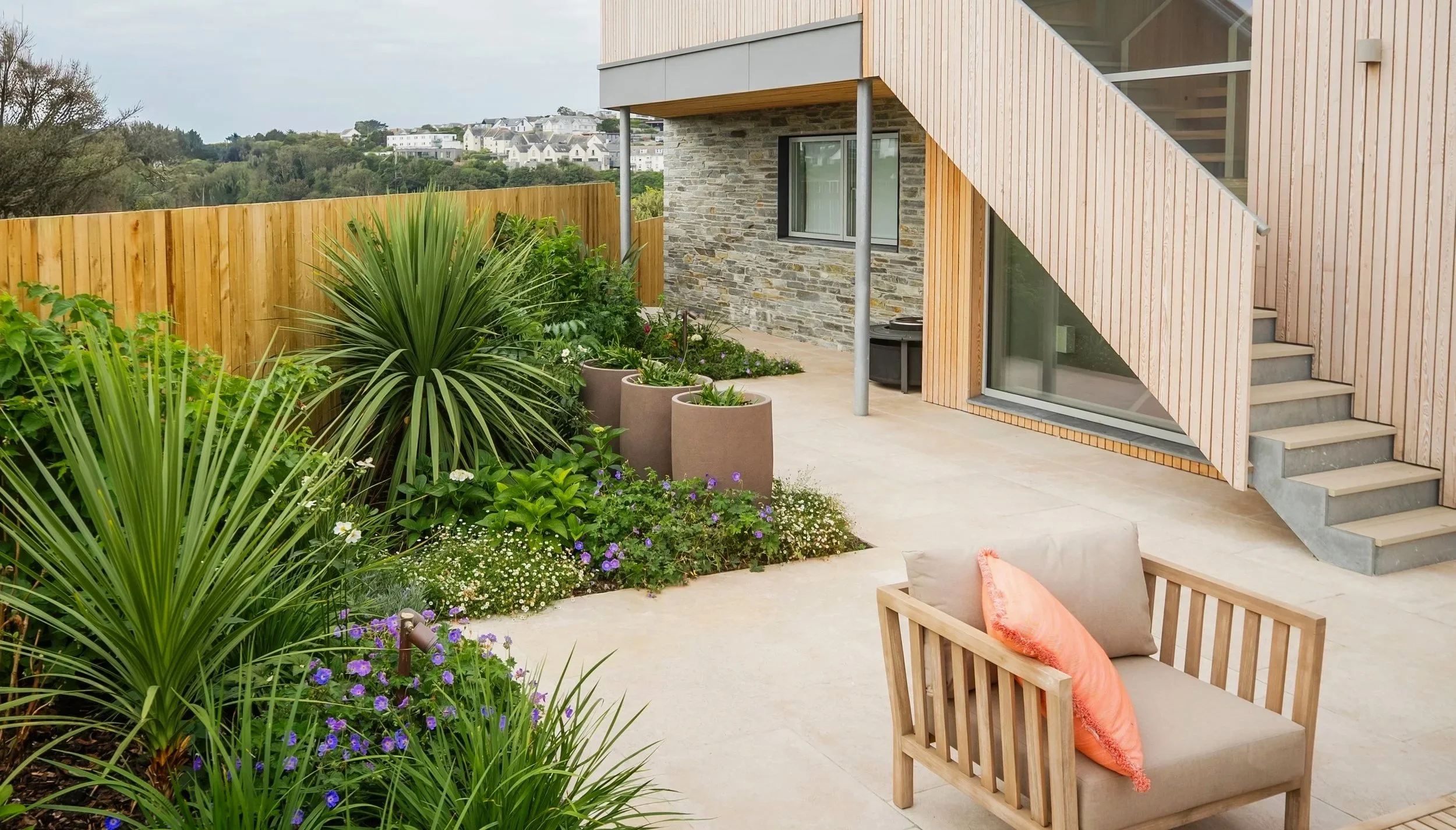 Garden on the edge