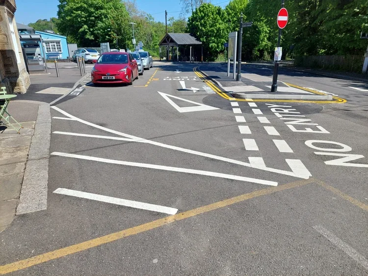Godalming Station Forecourt