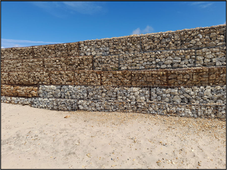Hengistbury Head Gabion Repairs