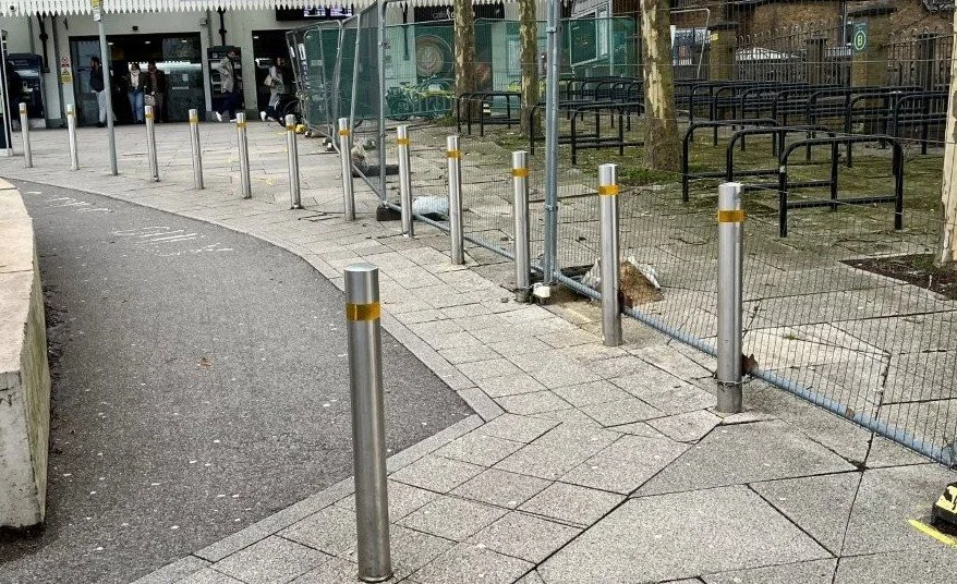 Station forecourt bollards.jpg