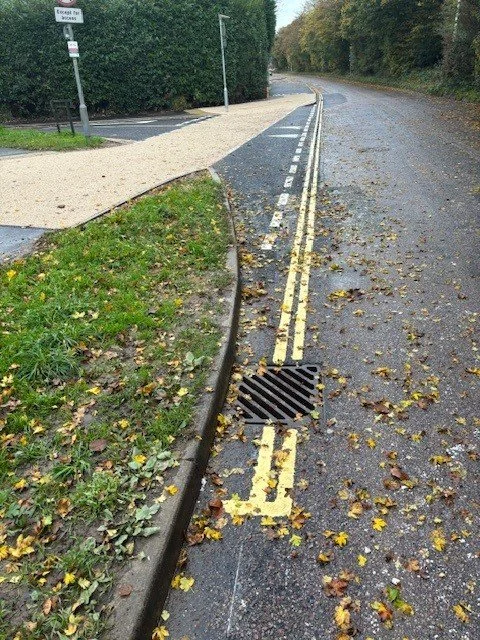 Double yellow lines