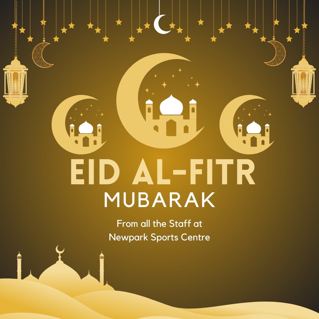 🌙 EID MUBARAK 🌙

Eid al-Fitr Mubarak to all of our customers celebrating, from all the Staff at Newpark Sports Centre