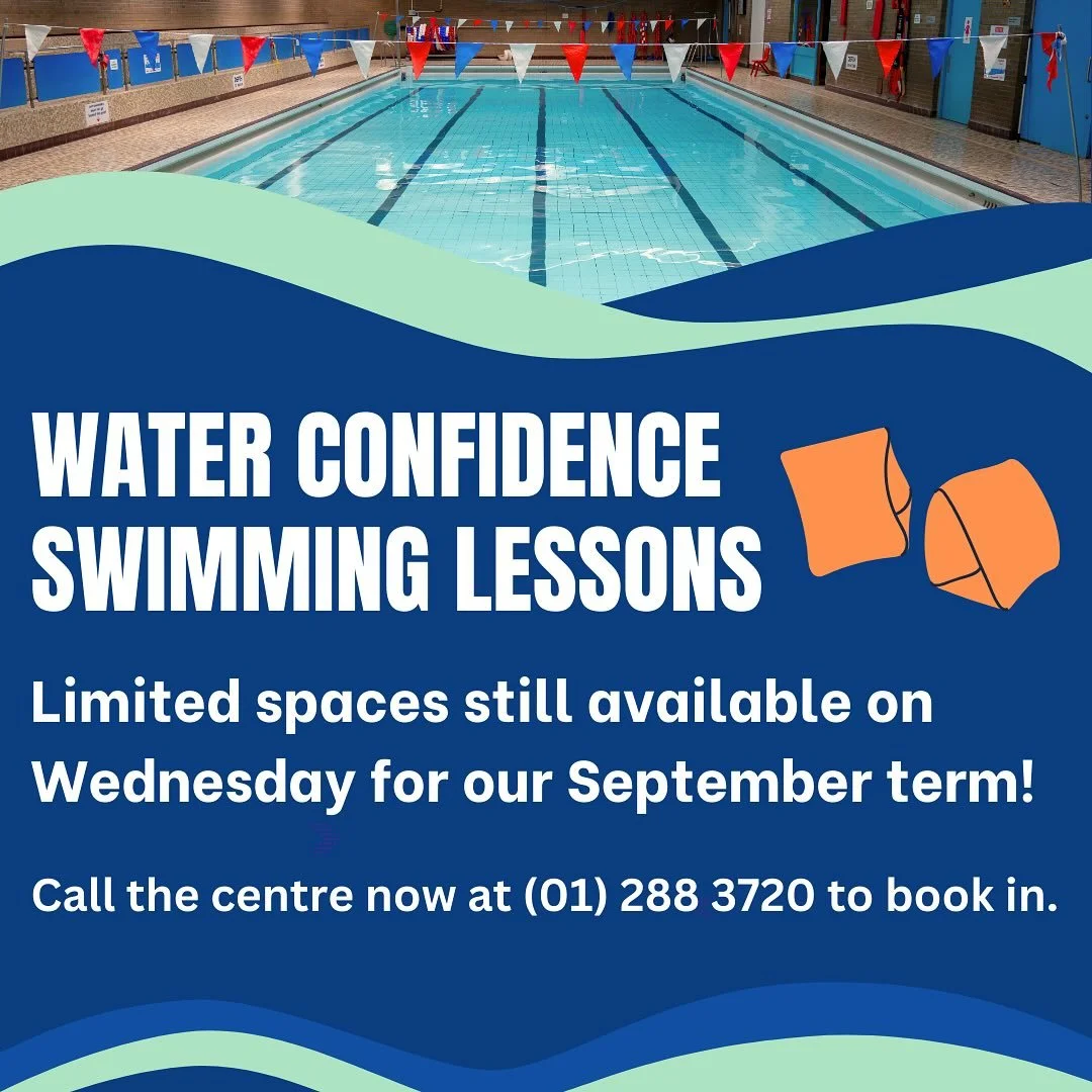 🏊 Water Confidence Spaces 🏊&zwj;♂️ 

We still have Water Confidence spaces available on Wednesdays for our upcoming September swimming term! Water Confidence is suitable for children aged 4 years and above. 

☎️ Call the centre now to book in ☎️

#
