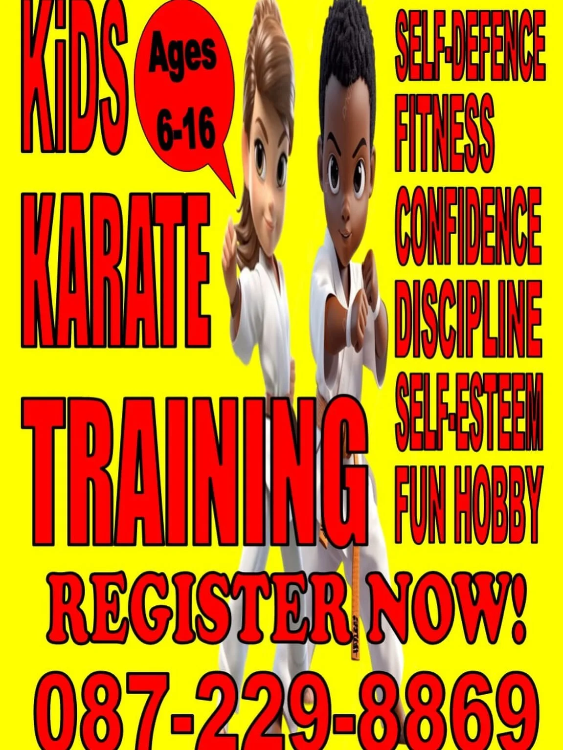 🥋 KIDS KARATE AT NEWPARK SPORTS CENTRE! 🥋

Looking for a fun way for your child to build confidence, discipline, fitness &amp; self-defence skills? 💪

Kids Karate with Chris Keogh is now available right here in the Newpark Sports Centre! 🥋✨

A fa