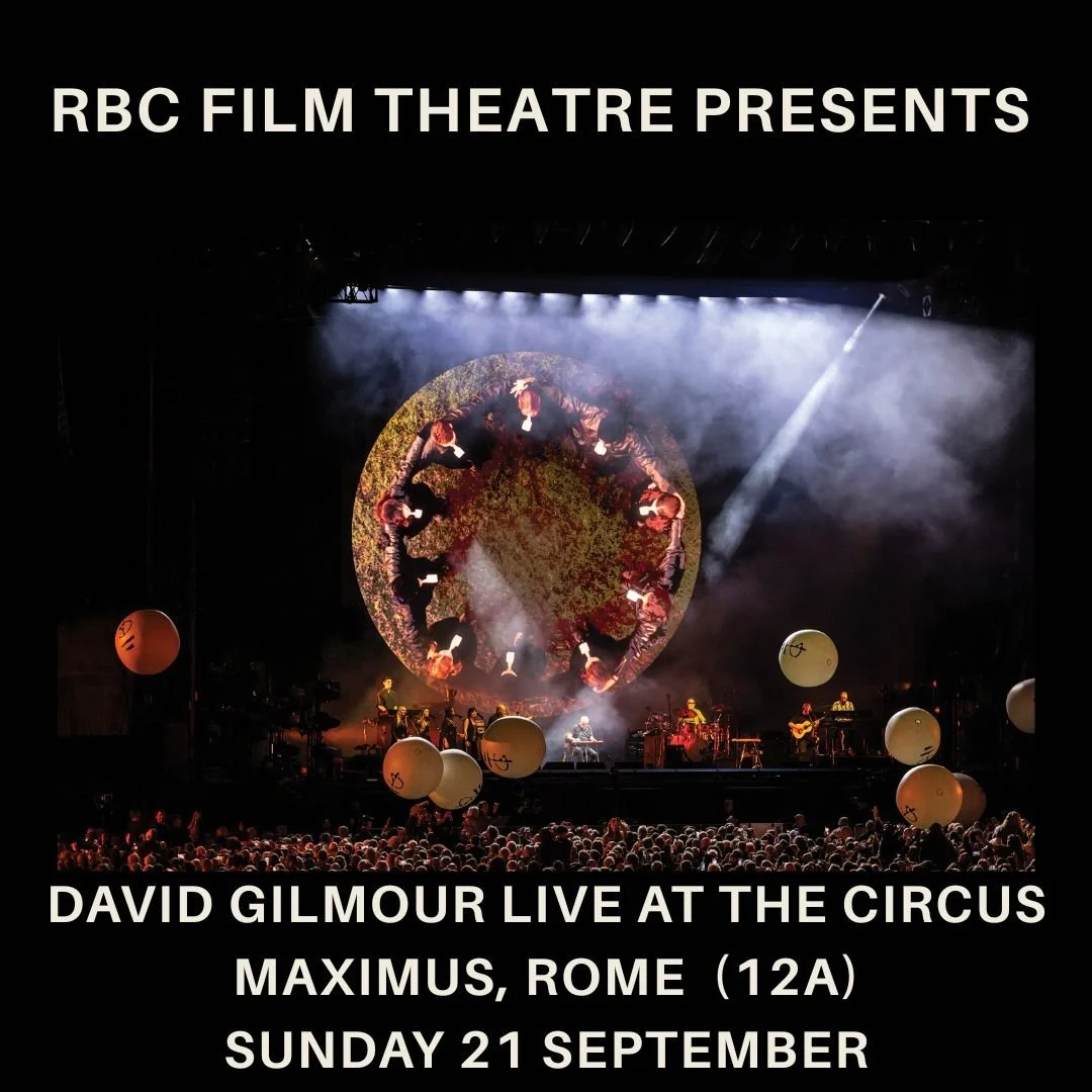 EVENT CINEMA: David Gilmour Live at the Circus Maximus, Rome (12A)