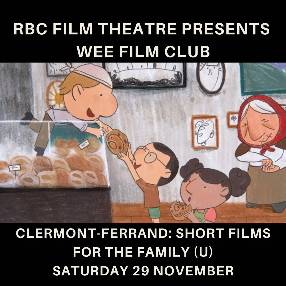 Wee Film Club (U) | Clermont-Ferrand: Short Films for the Family *Change to Schedule*
