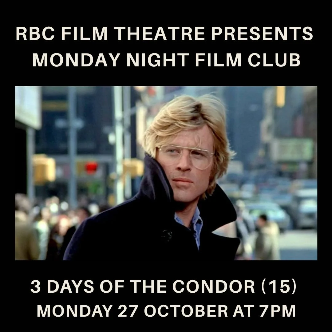 3 Days of the Condor (15) 50th Anniversary | Monday Night Film Club