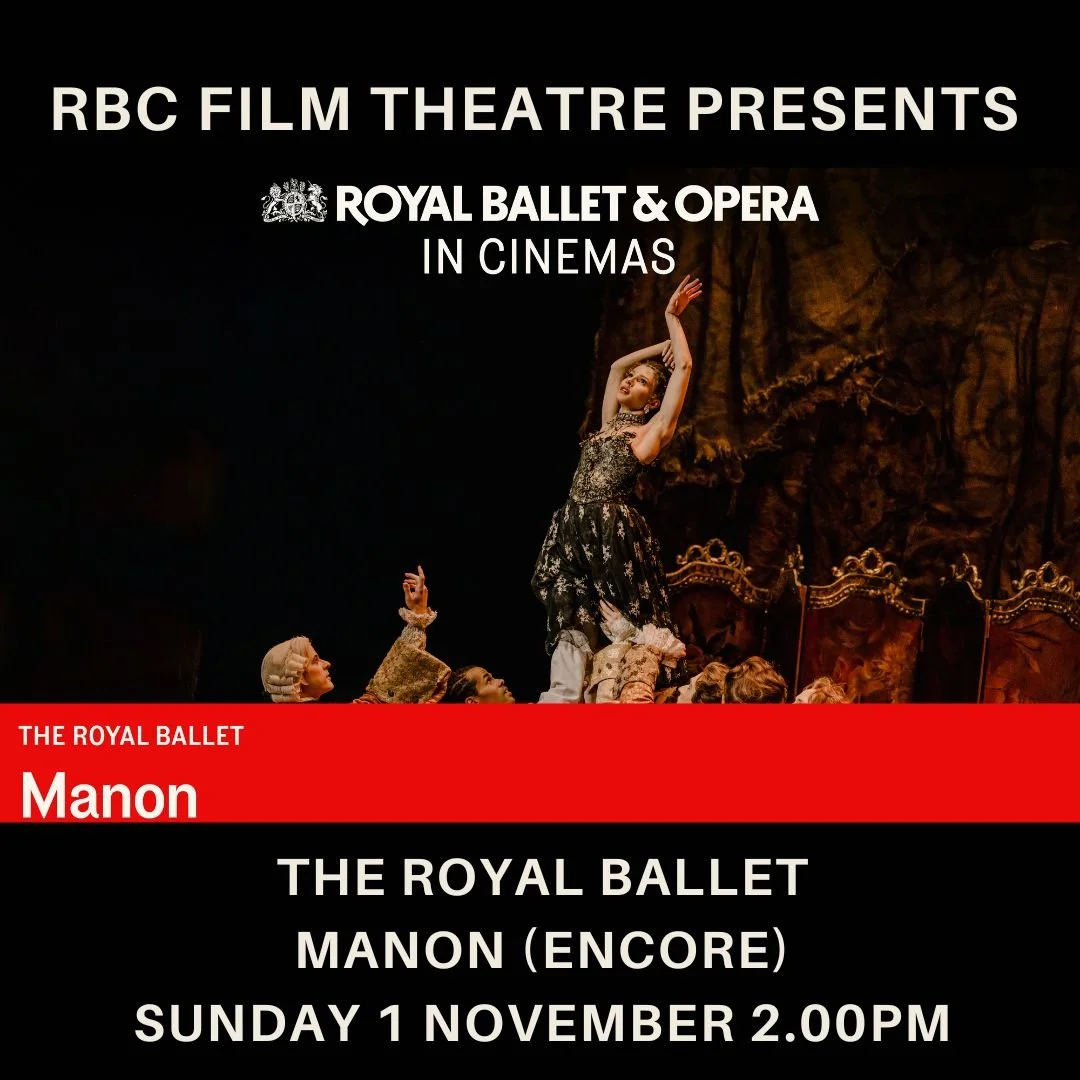 EVENT CINEMA | The Royal Ballet Manon (Encore) (cert tbc)