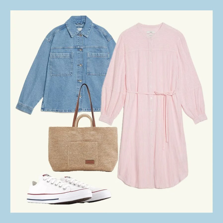 NEW to Shore to Shore my newsletter of sorts I put together what I love to wear 💕 as you know I love food but I love fashion too so it all comes together on my substack 💕 I would love you to join me Ex 

OUTFIT DETAILS: Dress 👗 Marks and Spencer, 