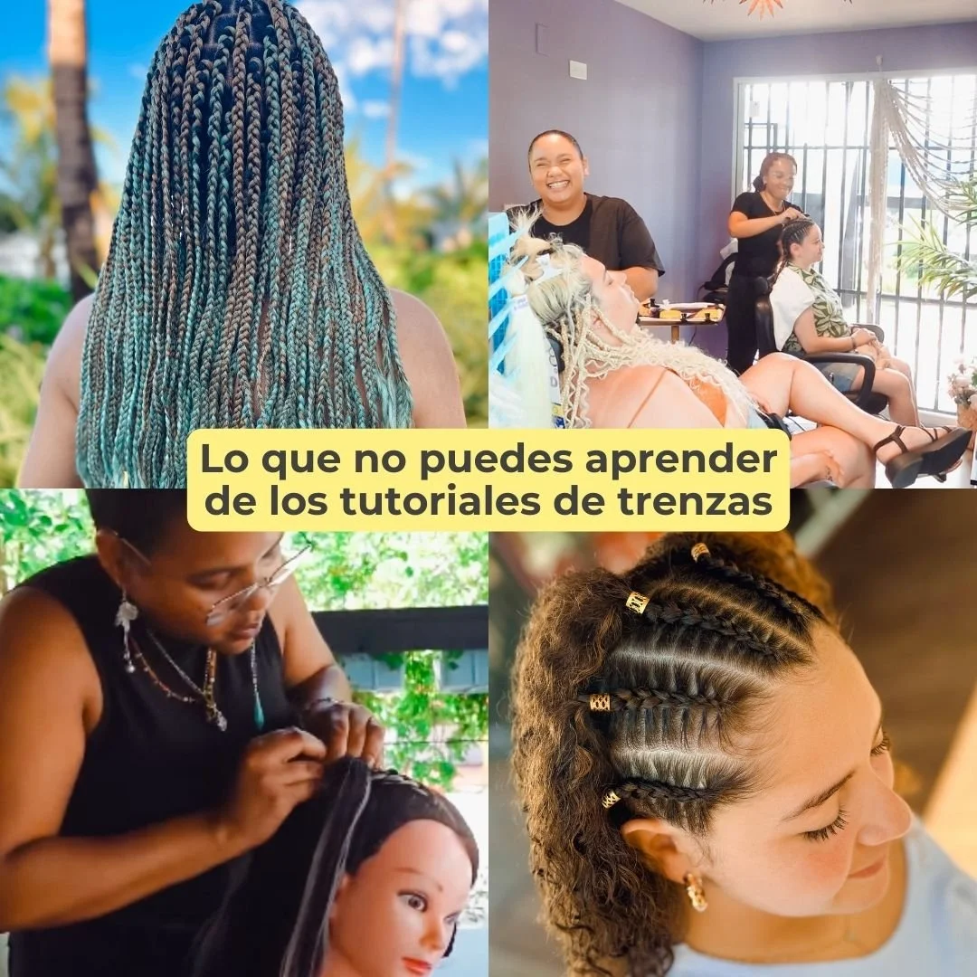 Lo que no puedes aprender de los tutoriales de trenzas