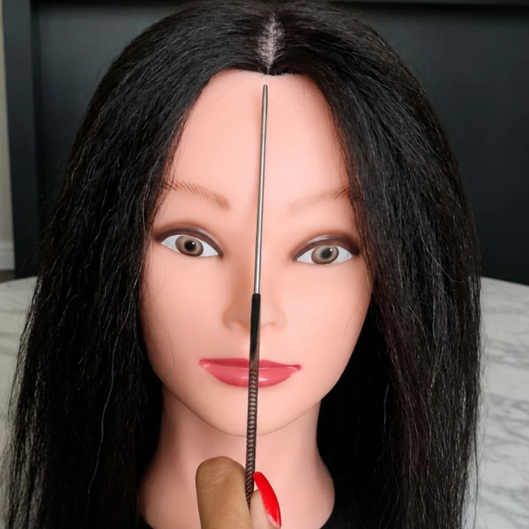 How to Create the Perfect Middle Part