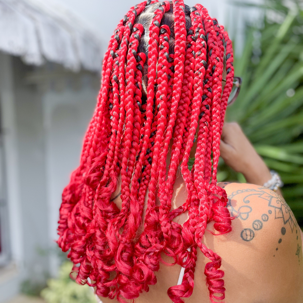 How to Add Hair Extensions to Box Braids — Sunny Braids