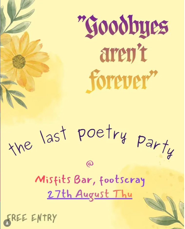 Slamtidote Poetry Party