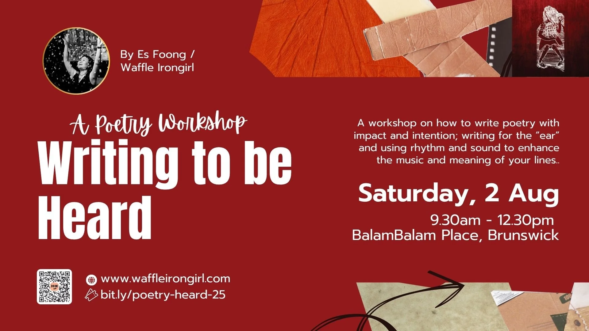 Writing to be Heard (Poetry Workshop)