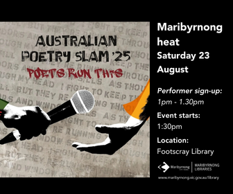 Australian Poetry Slam 2025 - Maribyrnong heat