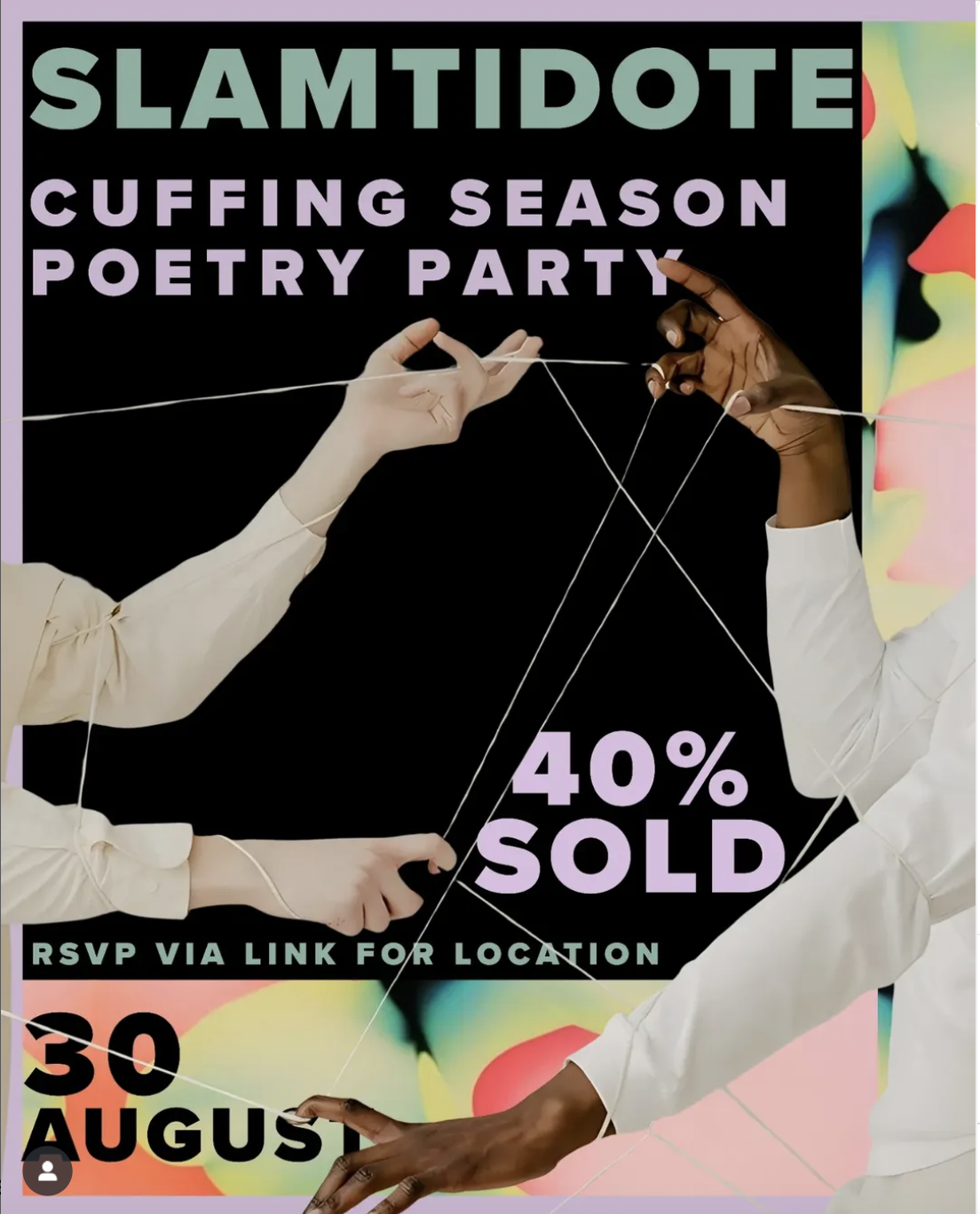 slamtidote! Cuffing Season Poetry Party