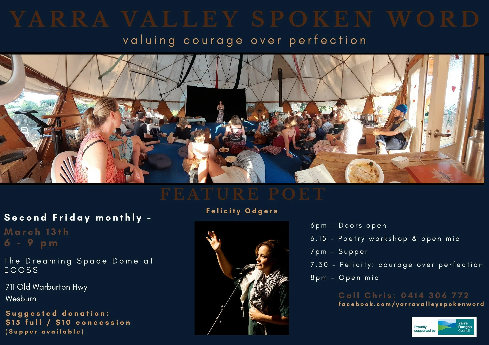 Yarra Valley Spoken Word ft. Felicity Odgers