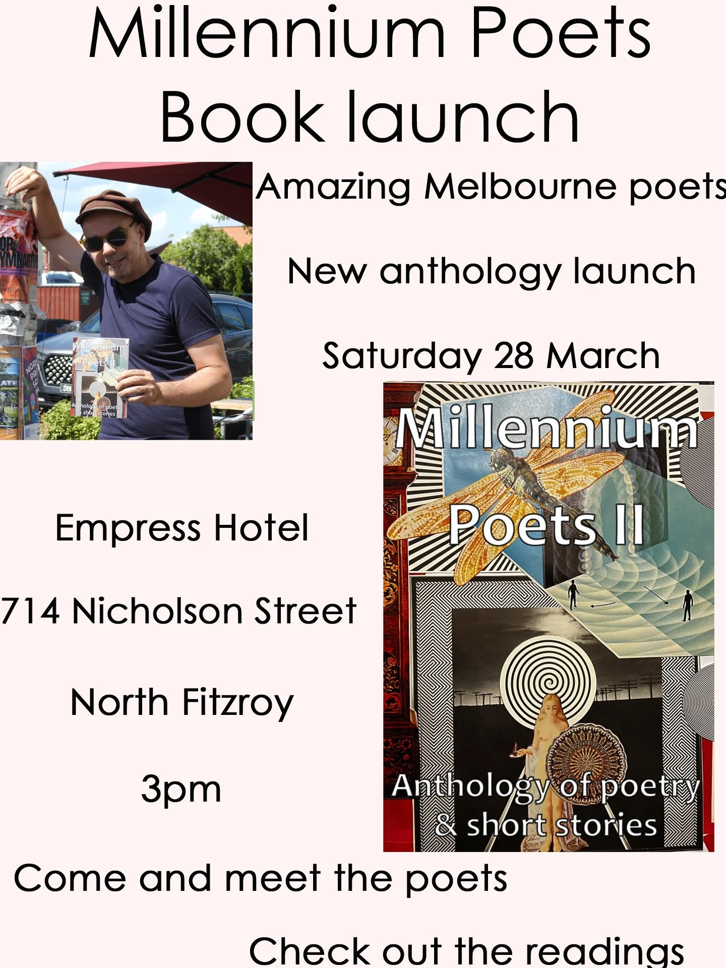 Millennium Poets II anthology launch