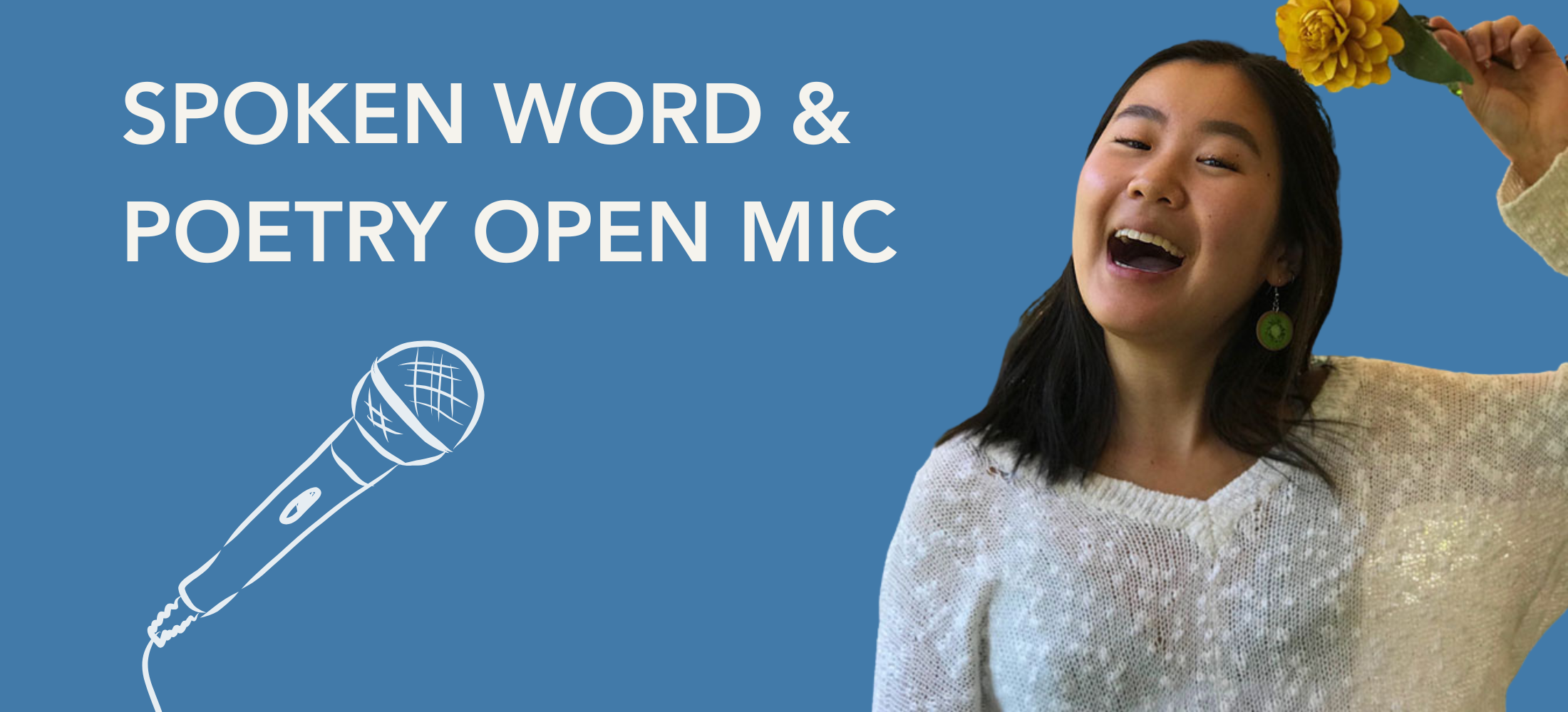 Poetry open mic: Let it out!