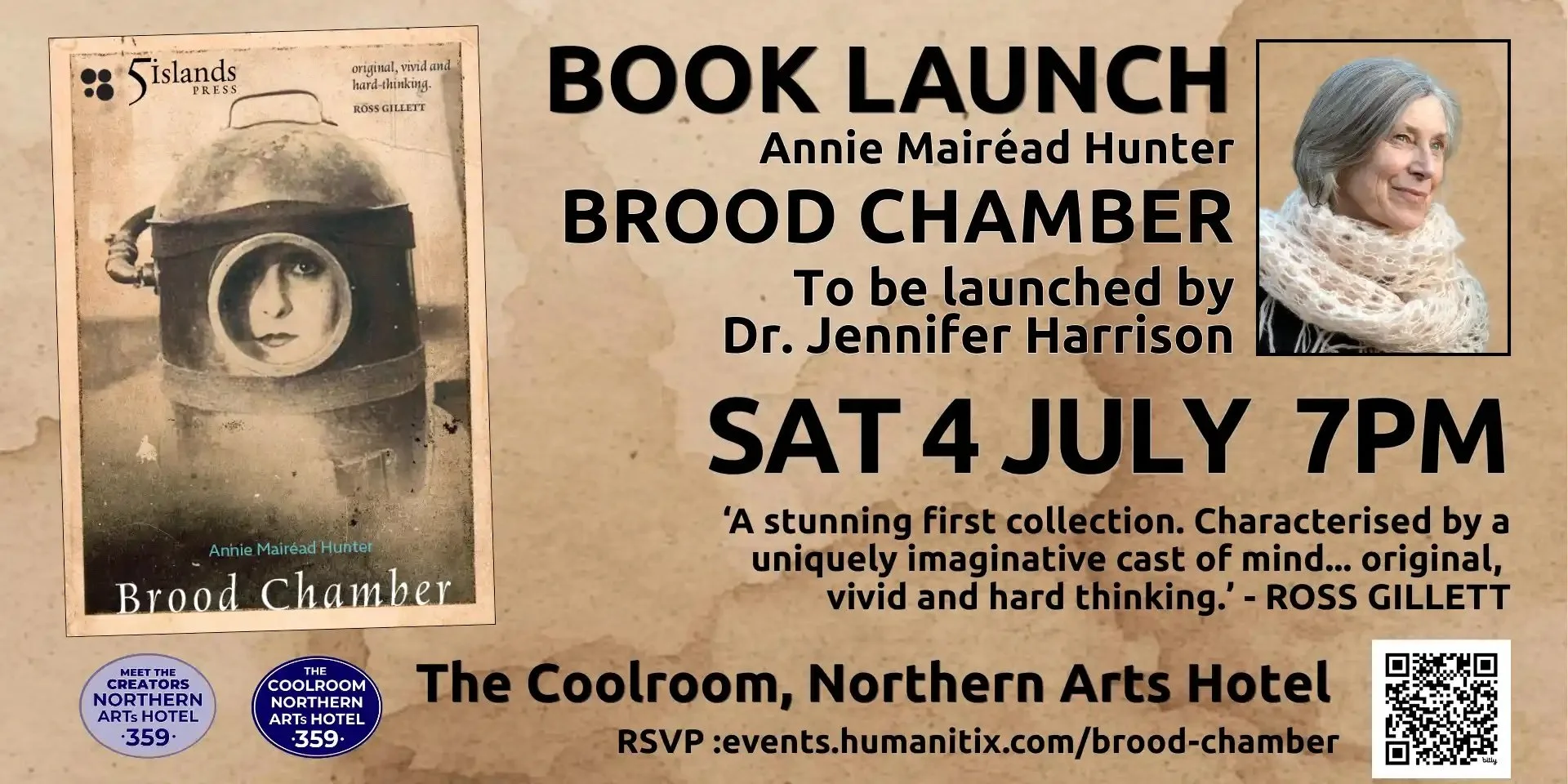Launch 'Brood Chamber' Annie Mairéad Hunter