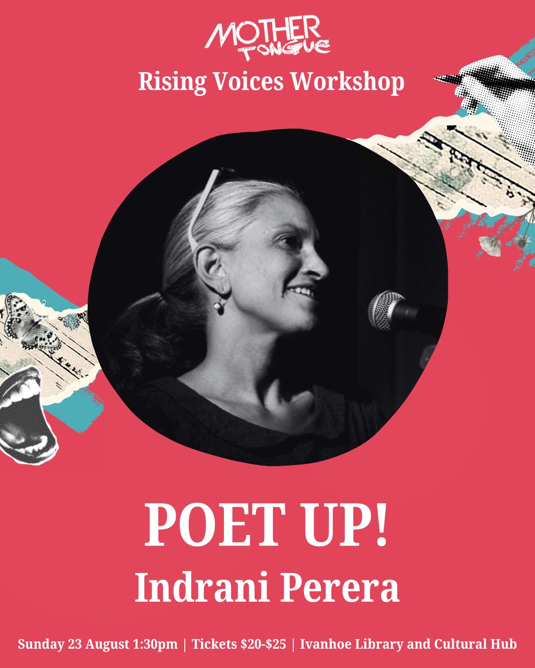 Rising Voices Worskhop: Poet Up! with Indrani Perera