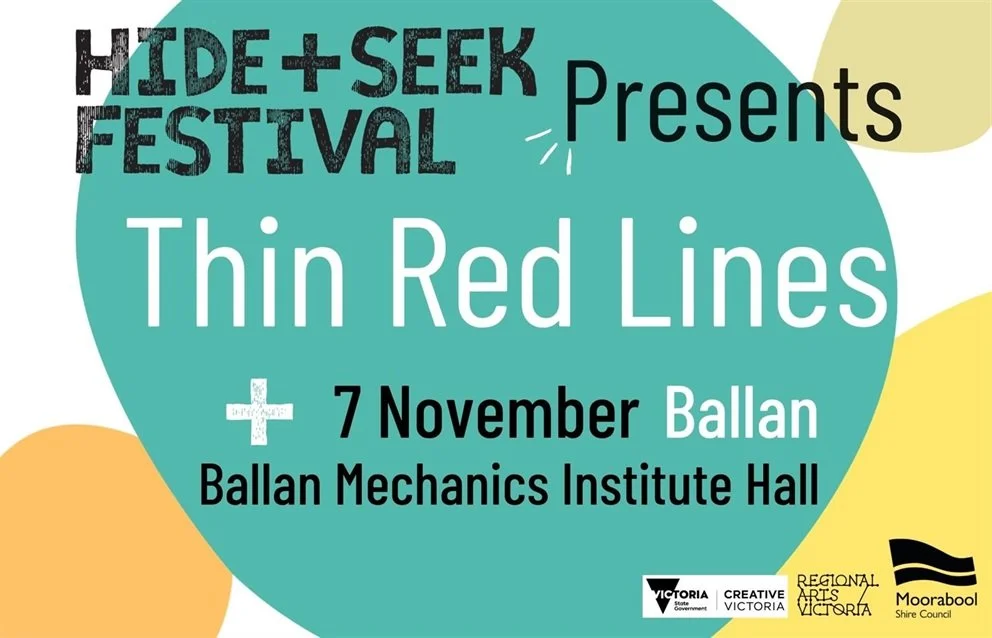 Hide + Seek Presents - Thin Red LInes