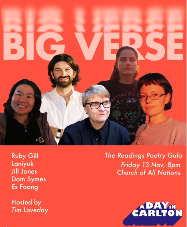 Big Verse: The Readings poetry gala