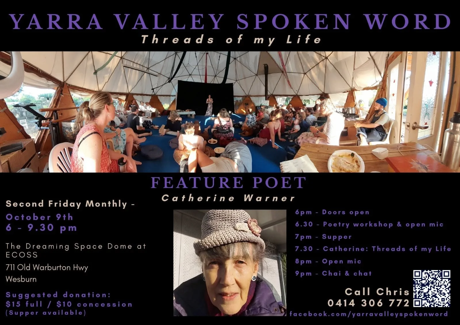 Yarra Valley Spoken Word: Catherine Warner