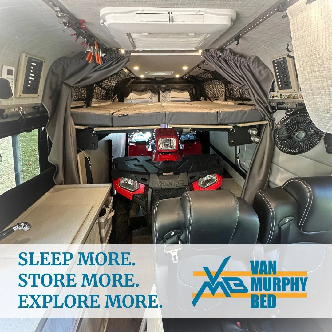 Little Things We Love About Our Van Murphy Bed

It disappears when we need space.

We don&rsquo;t rebuild our van every morning.

It allows room for fun - like bringing along our 4 wheeler. 

💬 What&rsquo;s the small thing in your van that makes a b