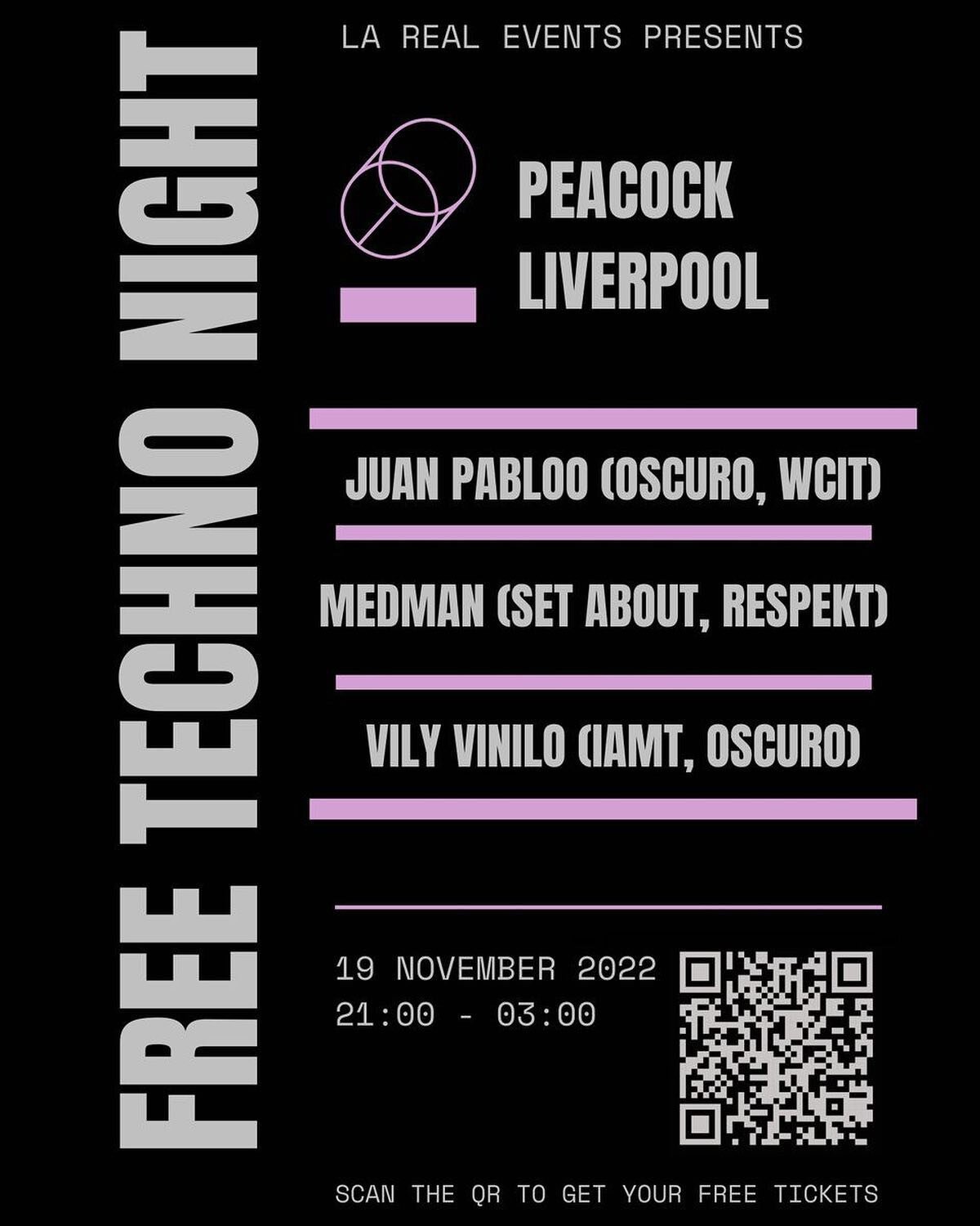 Looking forward to spinning some tracks at this event as @medman_uk &hellip; this Saturday at Peacock in Liverpool .. 
Its a free event too!! Be good to see some faces there