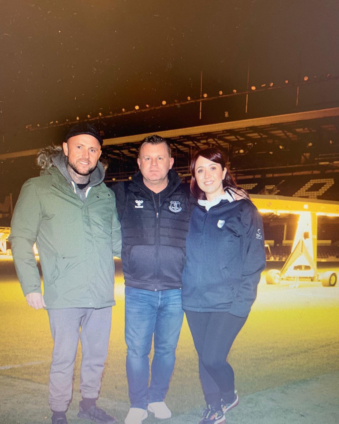 Goodison Park Sleepout 💙 thank you to everyone who raised the money for the Inner Guru hub 🙌
