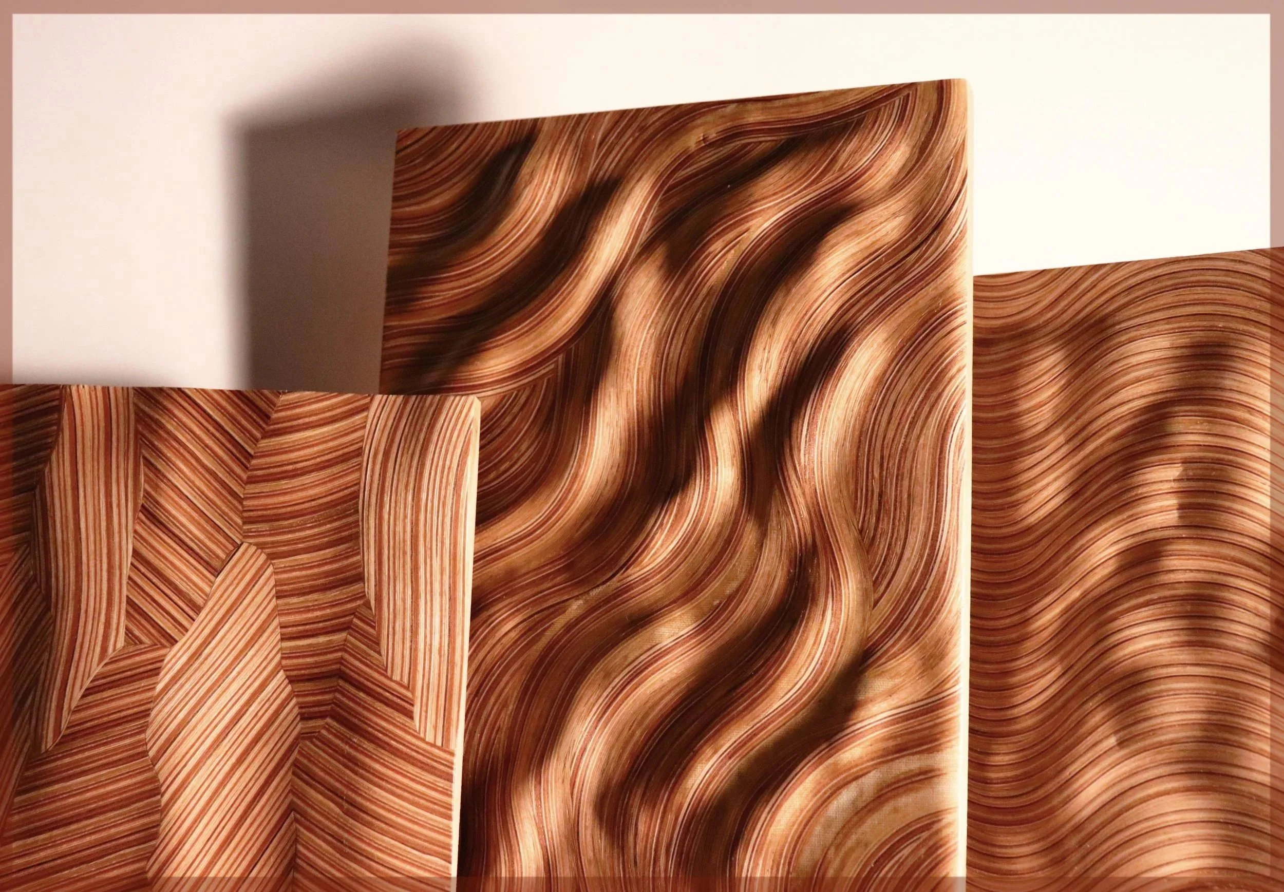 'Merveilles de la Nature'. Tactile Marquetry Collection. 2022.