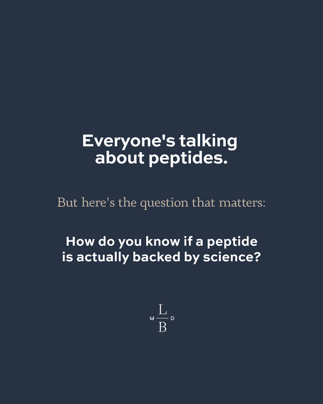 What Are Peptides — And Are They Safe to Use?
