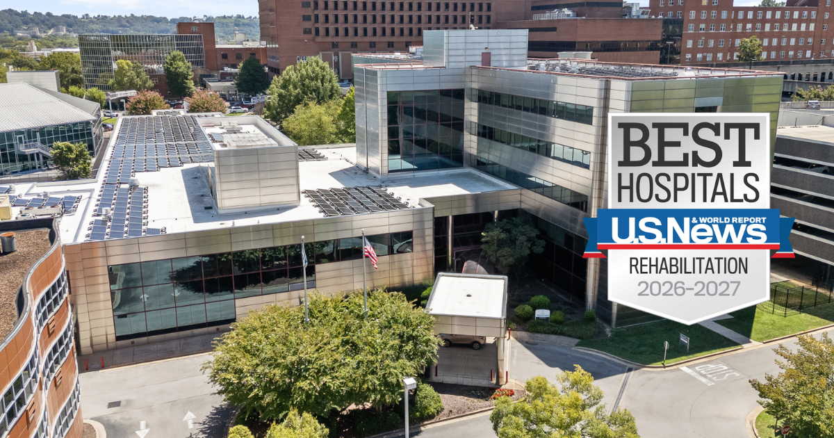 U.S. News &amp; World Report names Siskin Hospital as Tennessee’s Best Rehabilitation Hospital