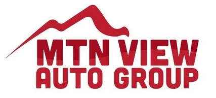 Logo of MTN View Auto Group with a red mountain graphic and bold red text.