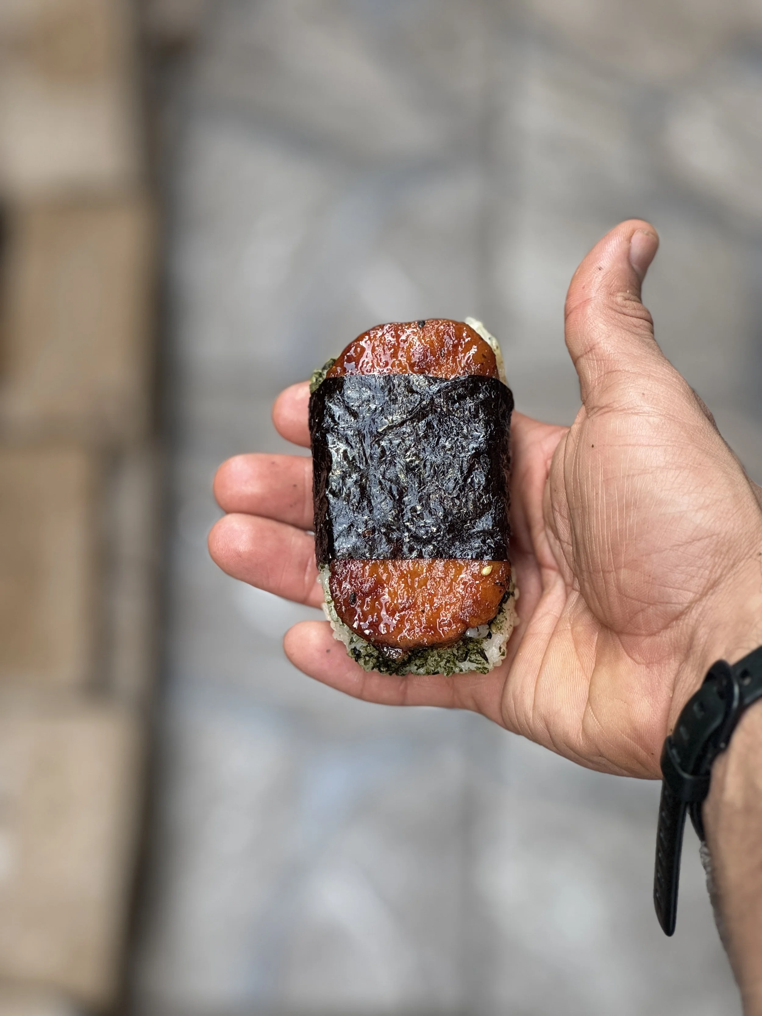 Vegan Spam Musubi (2 ways)