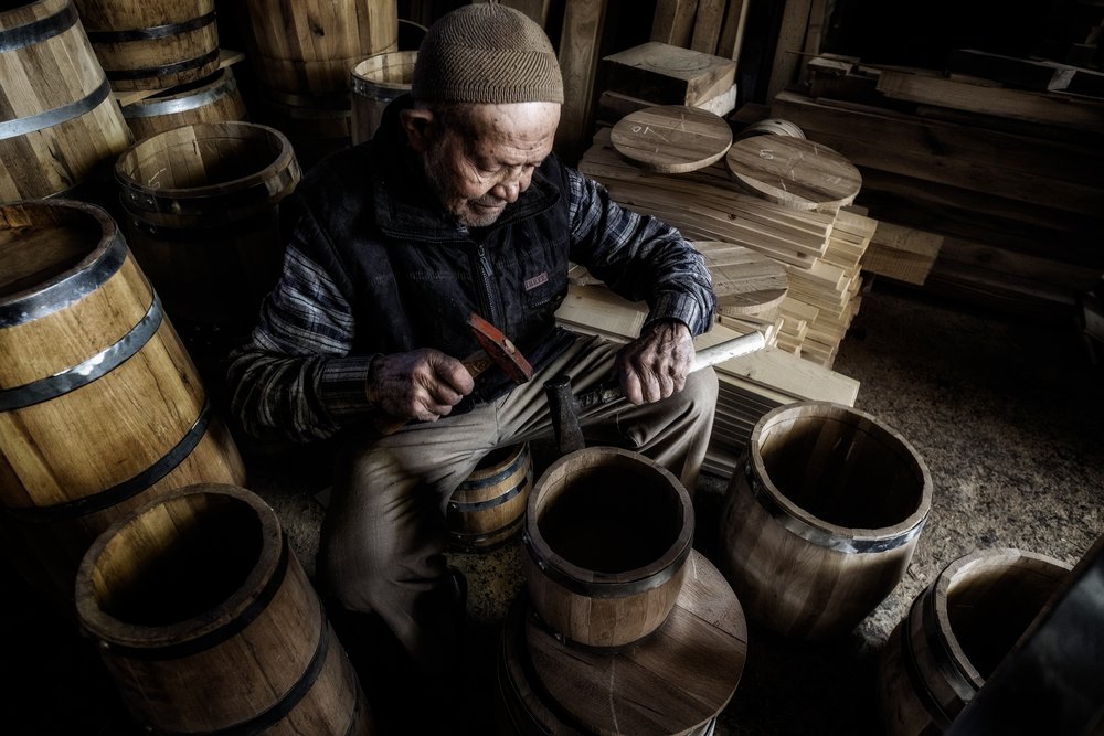Iznik-Bursa- Turkey – Wooden barrel making