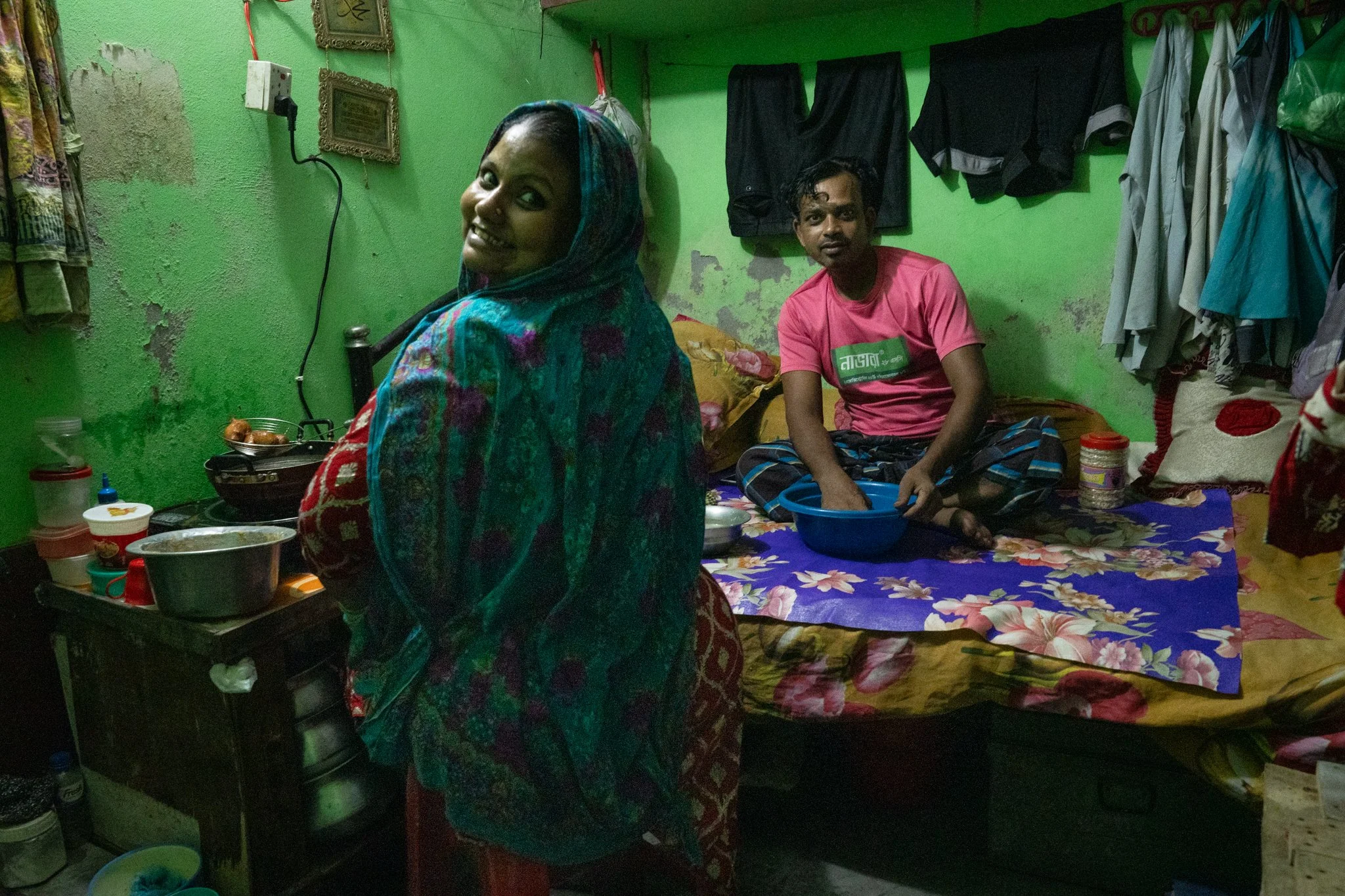 GENEVA CAMP, Dhaka, Bangladesh 2025 by Anne Launcelott 