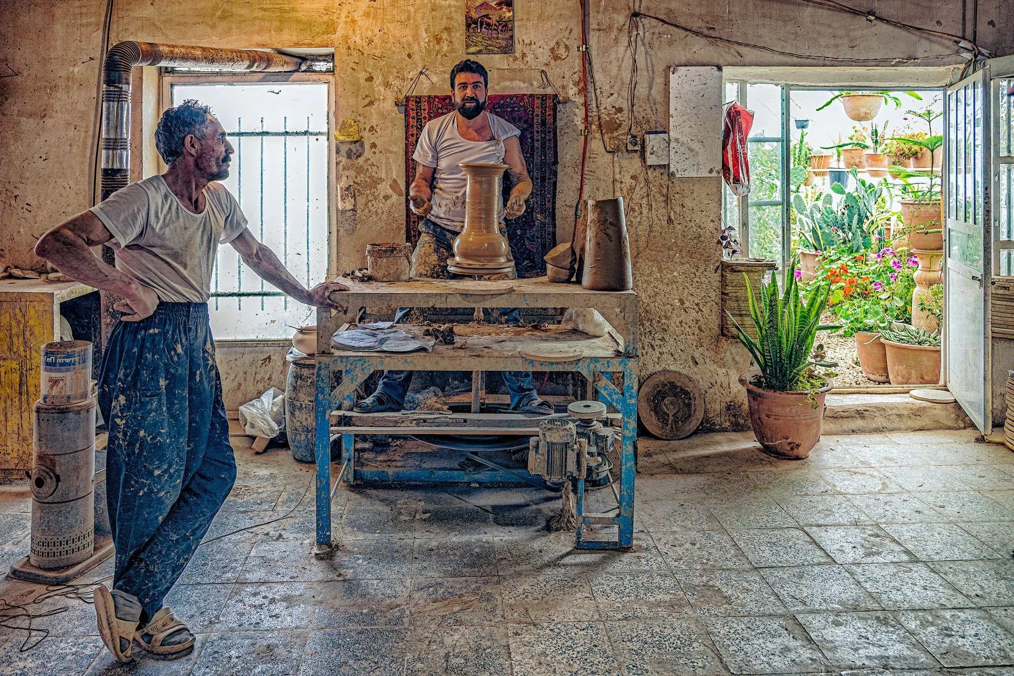 The Potter's Workshop Lalehjin, Hamadan Province, Iran, 2016 Leica SL, 24-90 ©Tina Manley