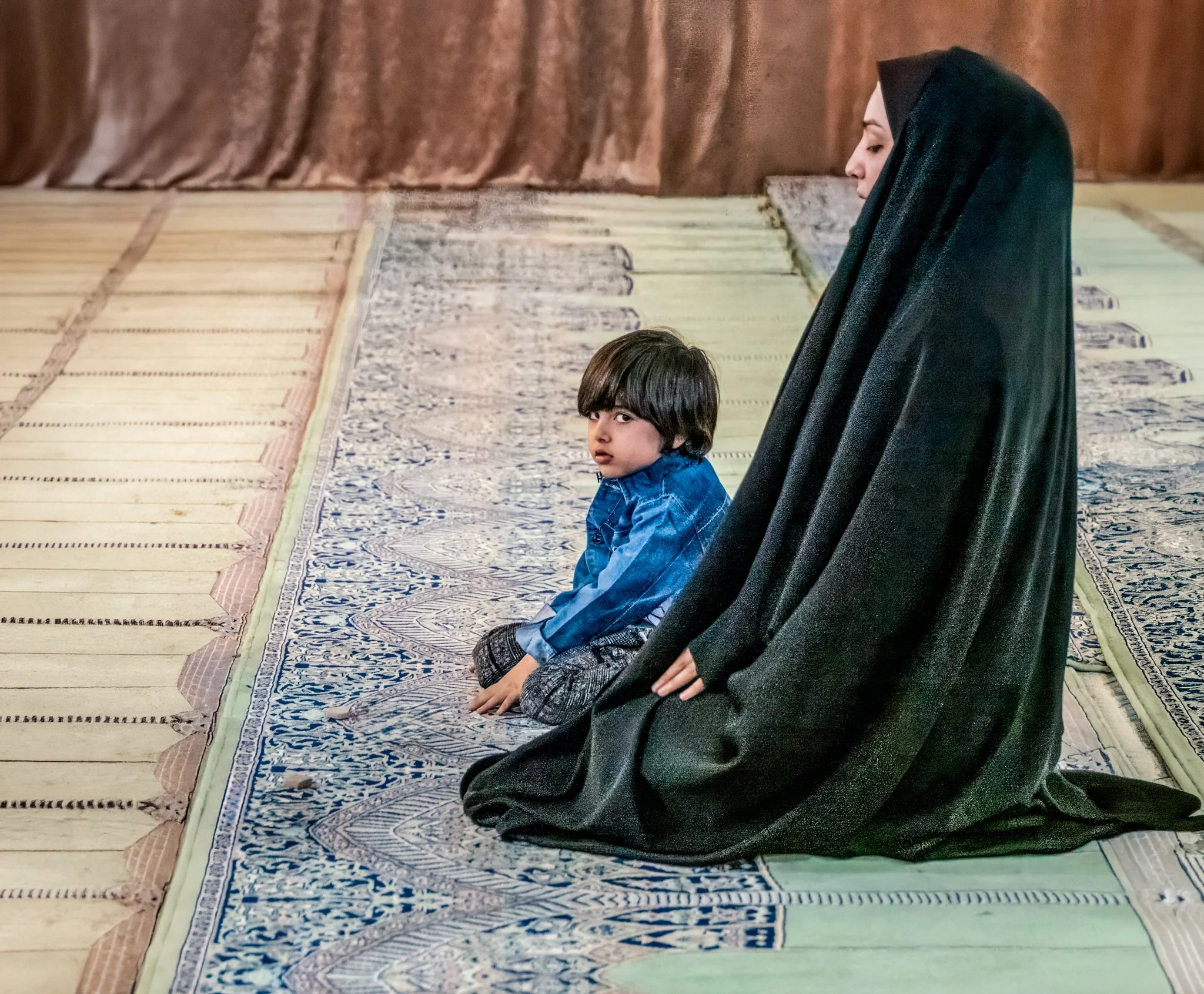 Saturday Prayers Shah Abbas Mosque, Isfahan, Iran, 2016 