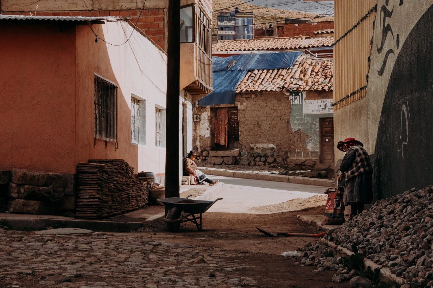 A street of Potosí 