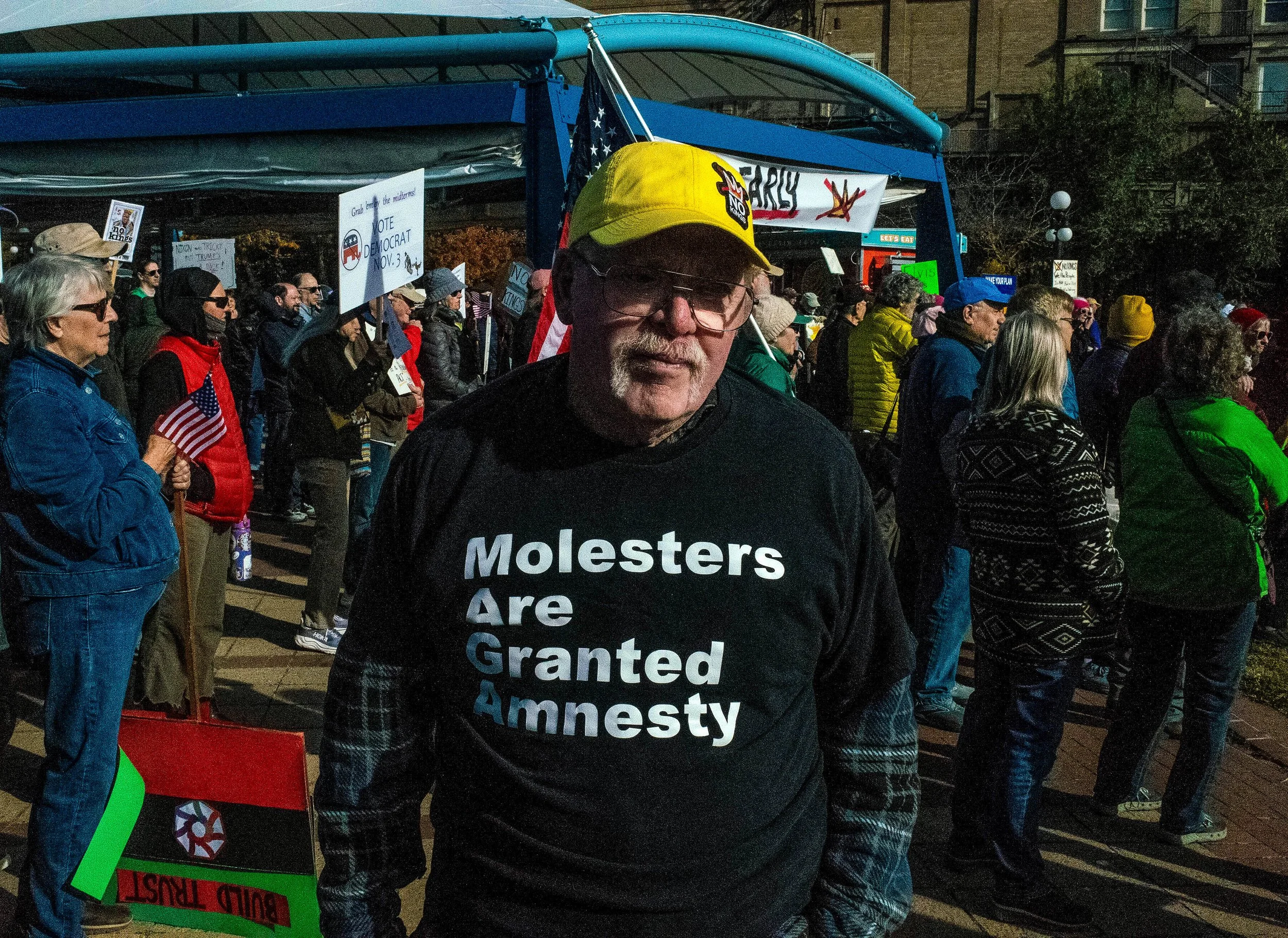 No Kings, and no filthy pedophiles for these people in Missoula