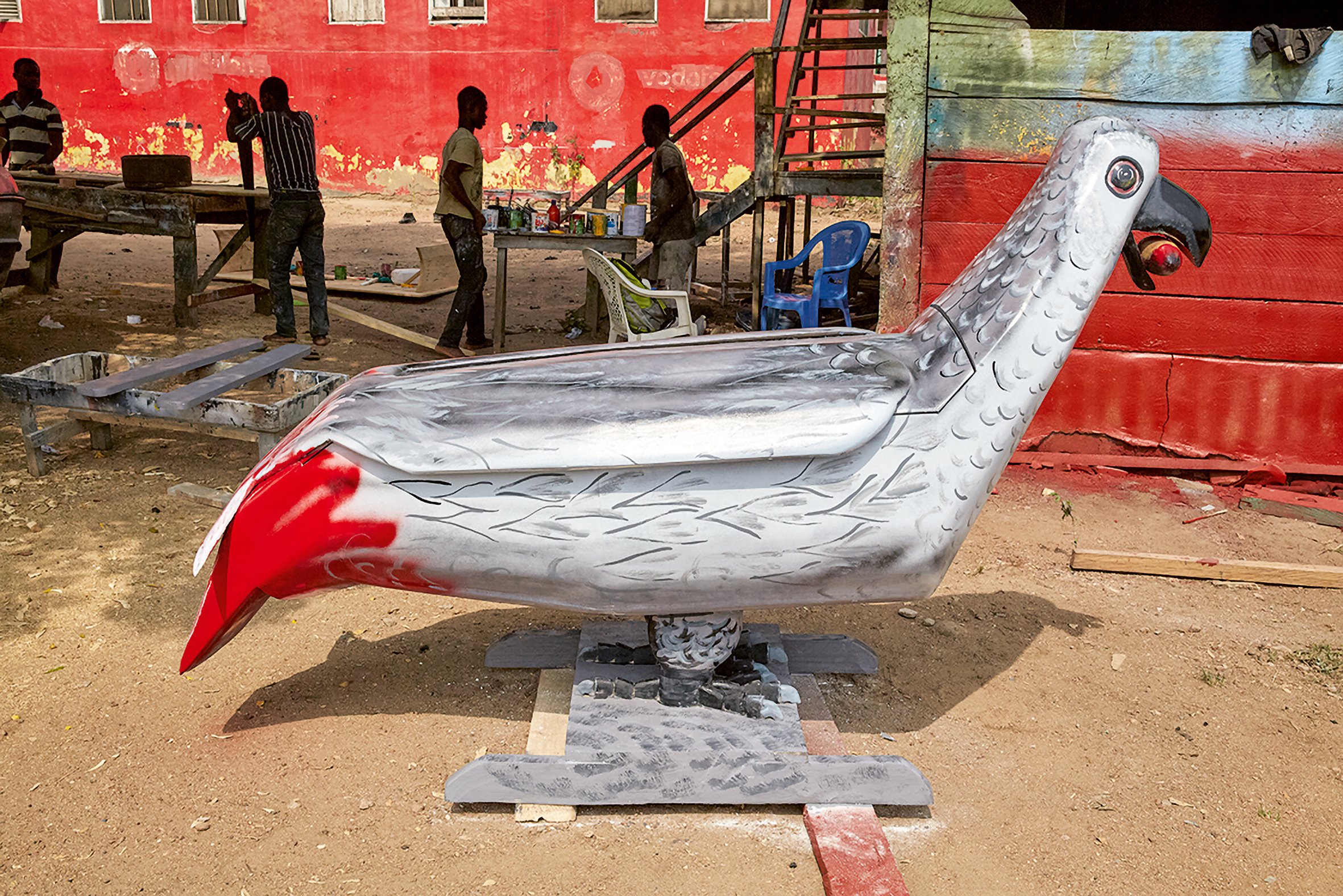 Kudjoe Affutu, Parrot, 2013
© Regula Tschumi