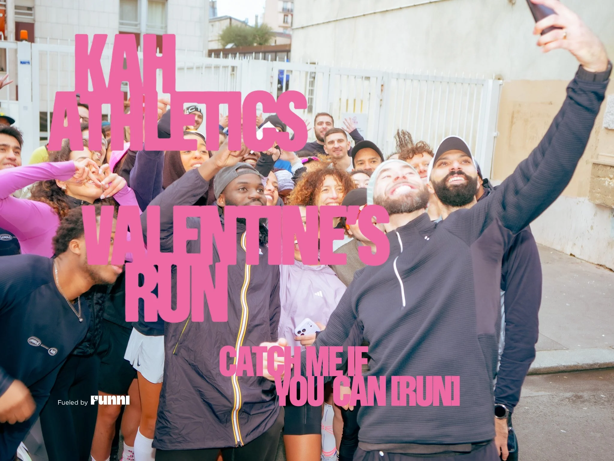 VALENTINE’S RUN w/ FUNNI: CATCH ME IF YOU CAN (run fast enough)🩷