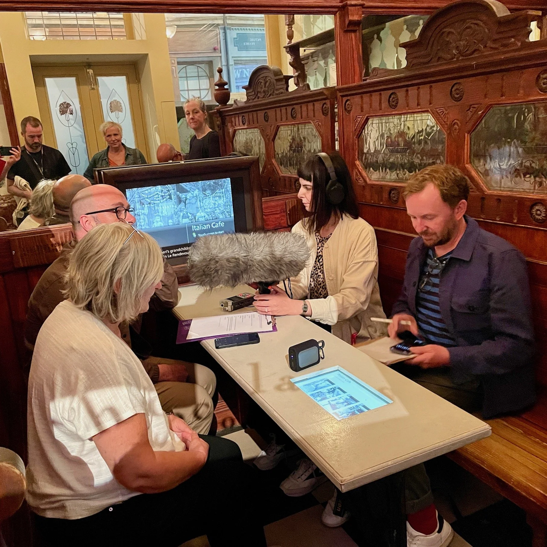 Podcast training with Glasgow Museums