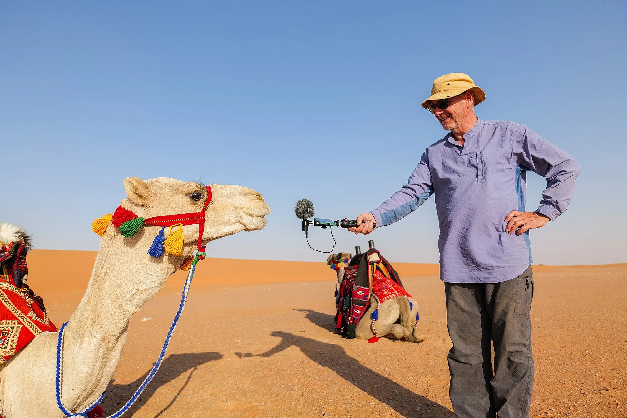 Podcast training in the UK and overseas