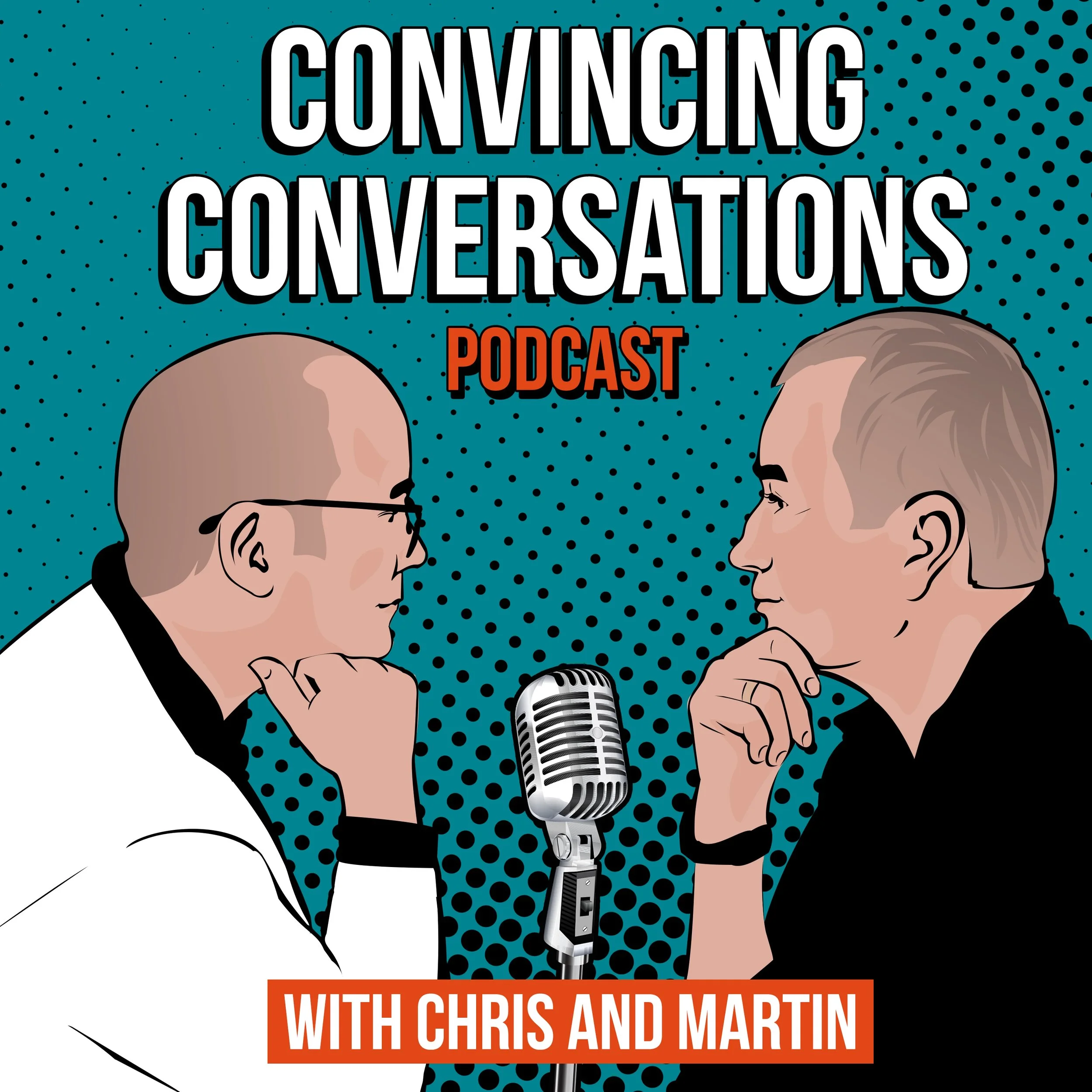Graphic for the Convincing Conversations Podcast